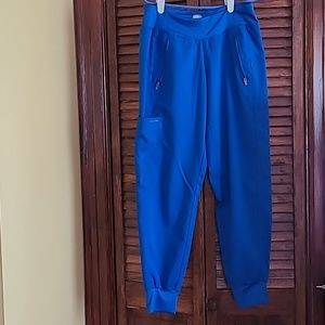 Healing hands XSP royal blue scrub pants/jogger